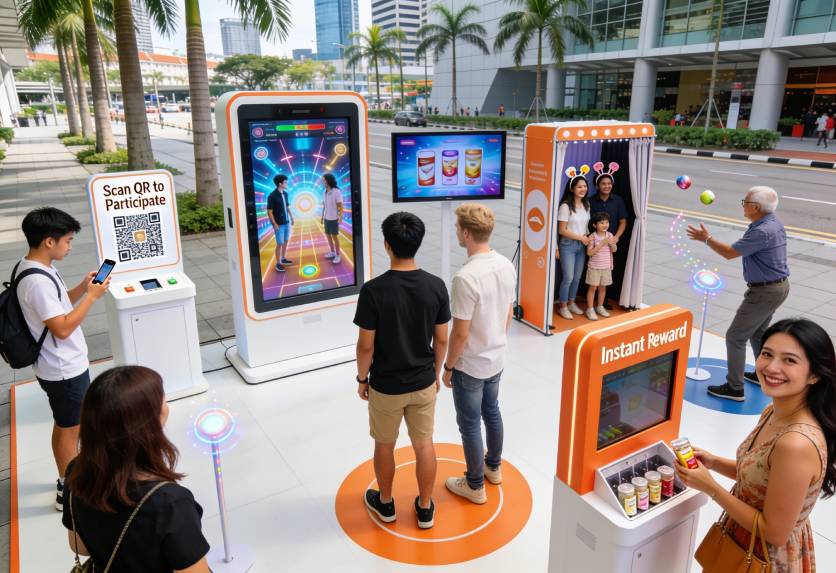 Event agency in Singapore using interactive technology to improve audience participation