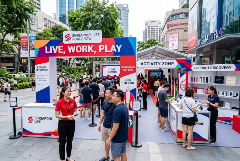 Event agency in Singapore designing better customer entry points for campaigns
