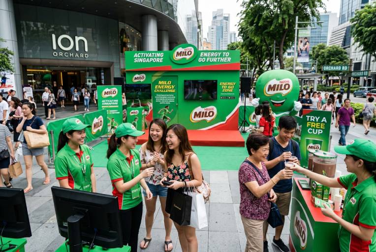 Activation agency in Singapore creating customer experience through brand activation
