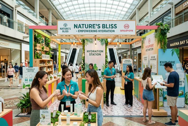 Activation agency in Singapore creating comfortable brand activation experiences