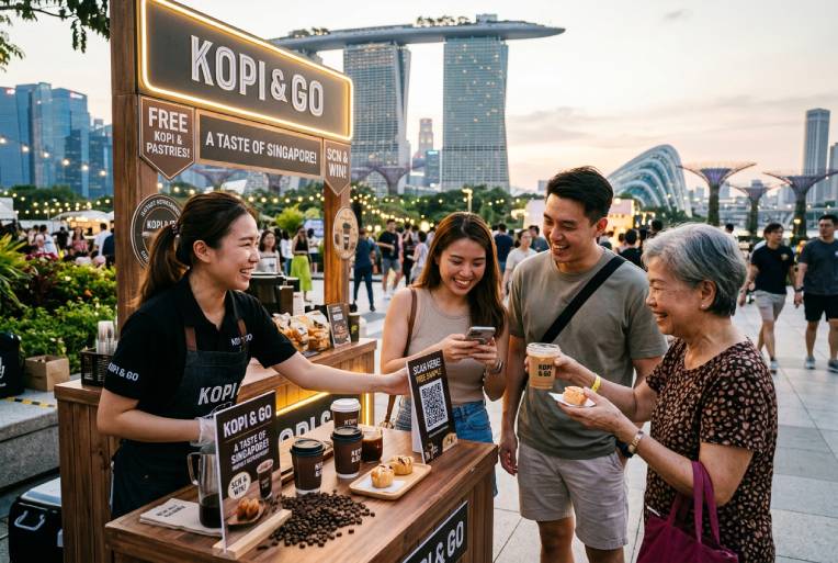 Activation agency in Singapore using simple activation ideas for customer engagement