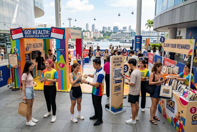 Best activation agency in Singapore planning the full customer journey for a brand campaign