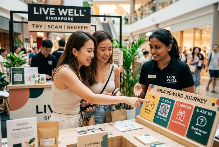 Activation agency in Singapore creating clear reasons for customer participation