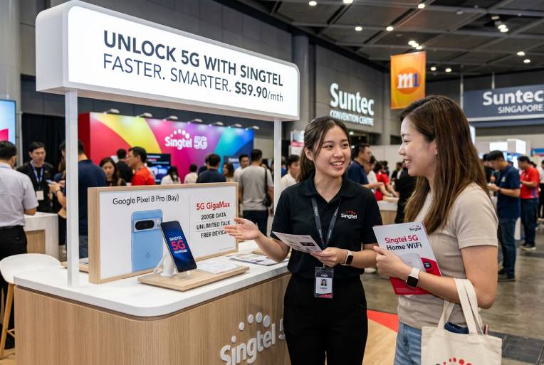 Roadshow agency in Singapore creating simple messages for roadshow campaigns