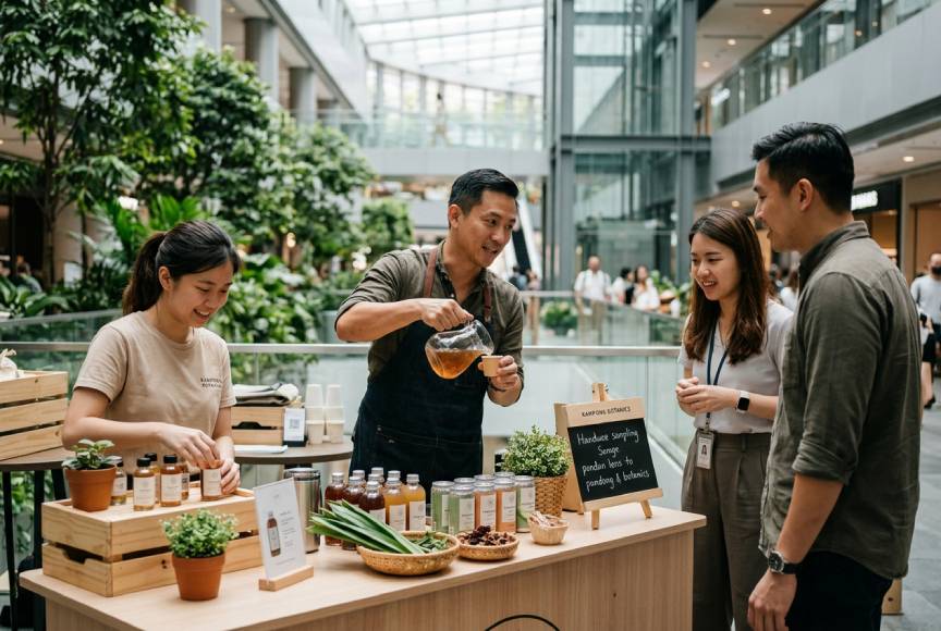 Activation agency in Singapore helping small brands engage customers through brand activation